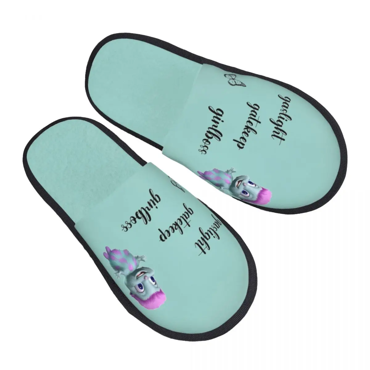 Custom Bibble Says Gaslight Gatekeep Girlboss Memory Foam Slippers Women Comfy Warm Cartoon Fantasy House Slippers
Custom Bibble Says Gaslight Gatekeep Girlboss Memory Foam Slippers Women Comfy Warm Cartoon Fantasy House Slippers