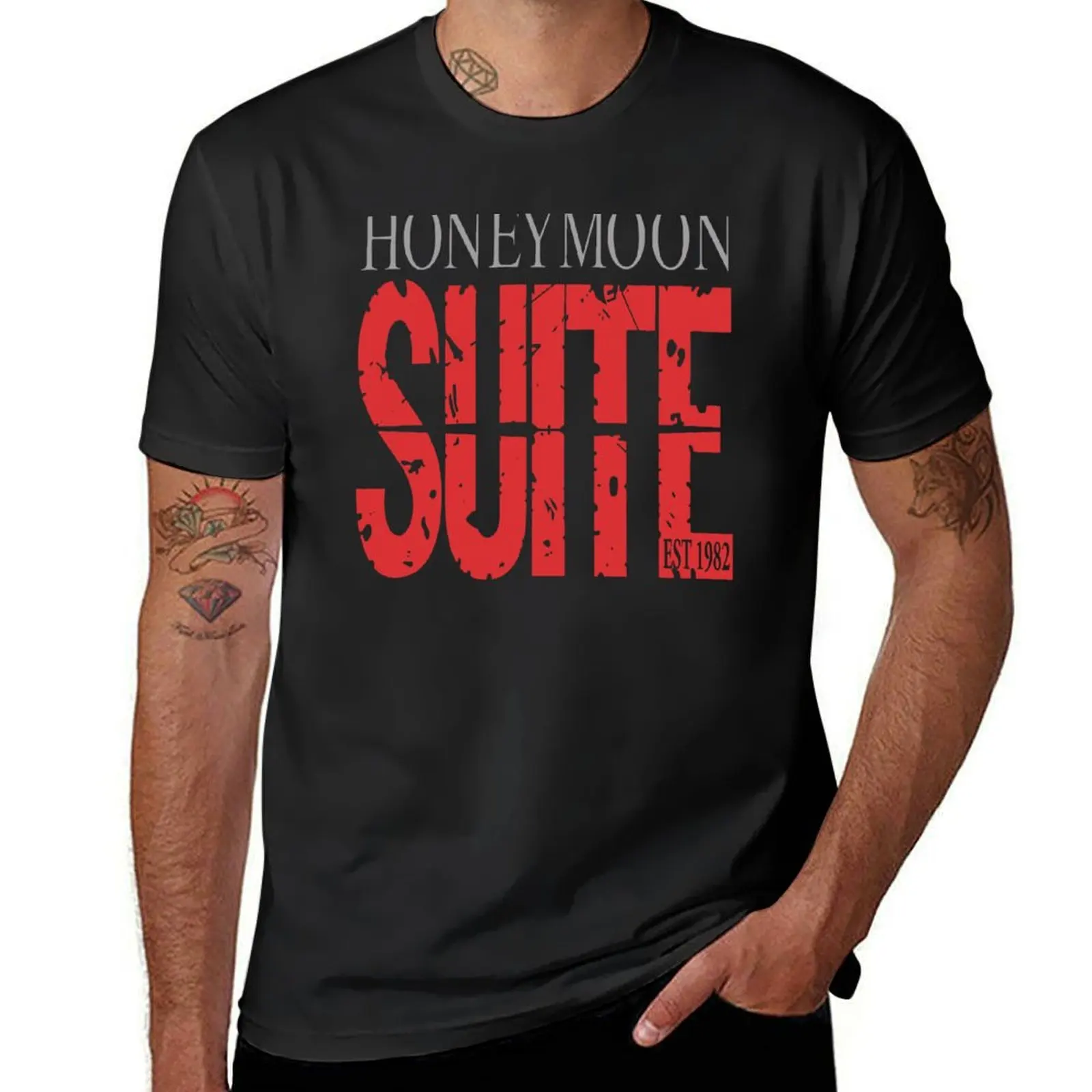 HONEYMOON SUITE BAND T-Shirt tops animal prinfor boys cute tops shirts graphic tees mens cotton t shirts
HONEYMOON SUITE BAND T-Shirt tops animal prinfor boys cute tops shirts graphic tees mens cotton t shirts