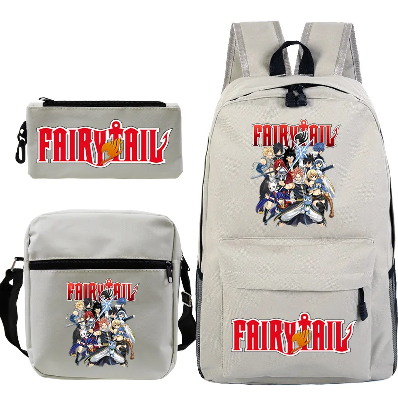 Japanese Anime Bag FAIRY TAIL Backpack for Boys Girls Manga Mochilas 3 Pcs/Set Students Schoolbag Teenage Bookbag Travel Bagpack
Japanese Anime Bag FAIRY TAIL Backpack for Boys Girls Manga Mochilas 3 Pcs/Set Students Schoolbag Teenage Bookbag Travel Bagpack