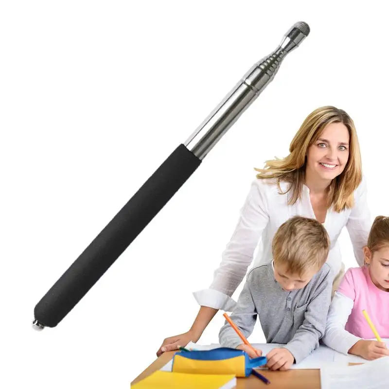 

Capacitive Touch Screen Stylus Pen Adjustable Presentation Pointer With Adjustable Length Telescopic Portable Pointer Teacher