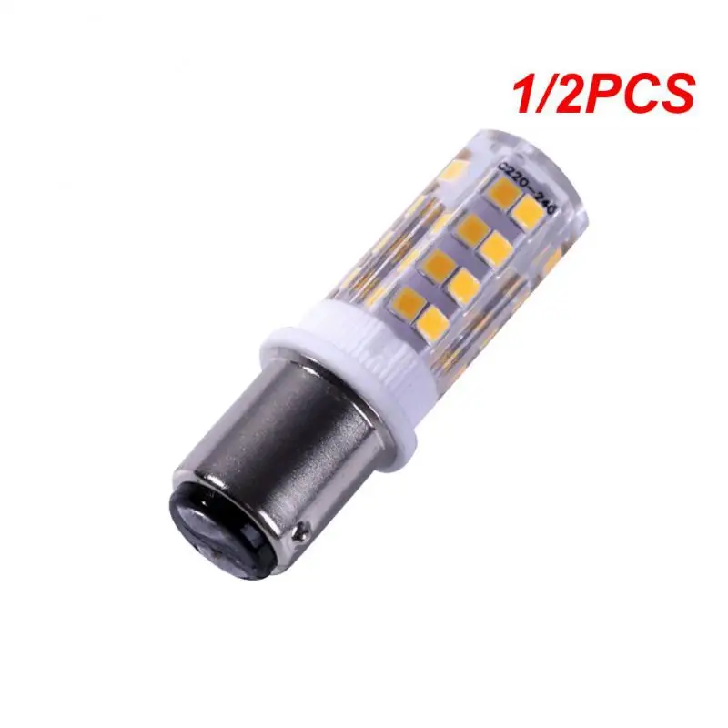 

1/2PCS Ba15d Double Contact Bayonet Base LED Corn Bulb LED Light Bulb 220V For Sewing Machine Pfaff, Singer, Privilege, Bernina