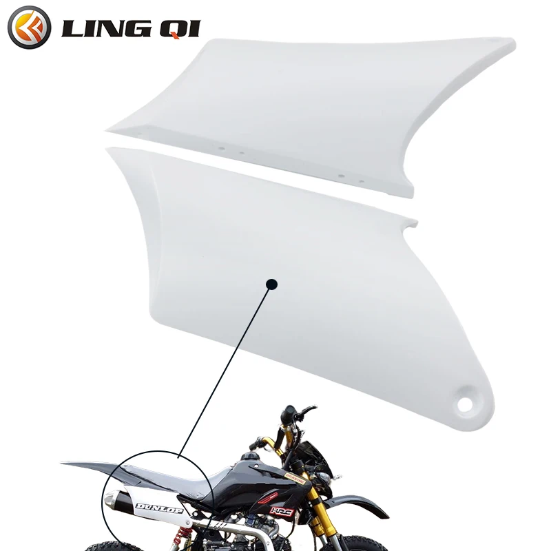 

LING QI Motorcycle Rear Left And Right Mudguards Fairing Kit For 47 49cc Engine 2 Stroke Apollo Kids Dirt Pocket Bike Motocross