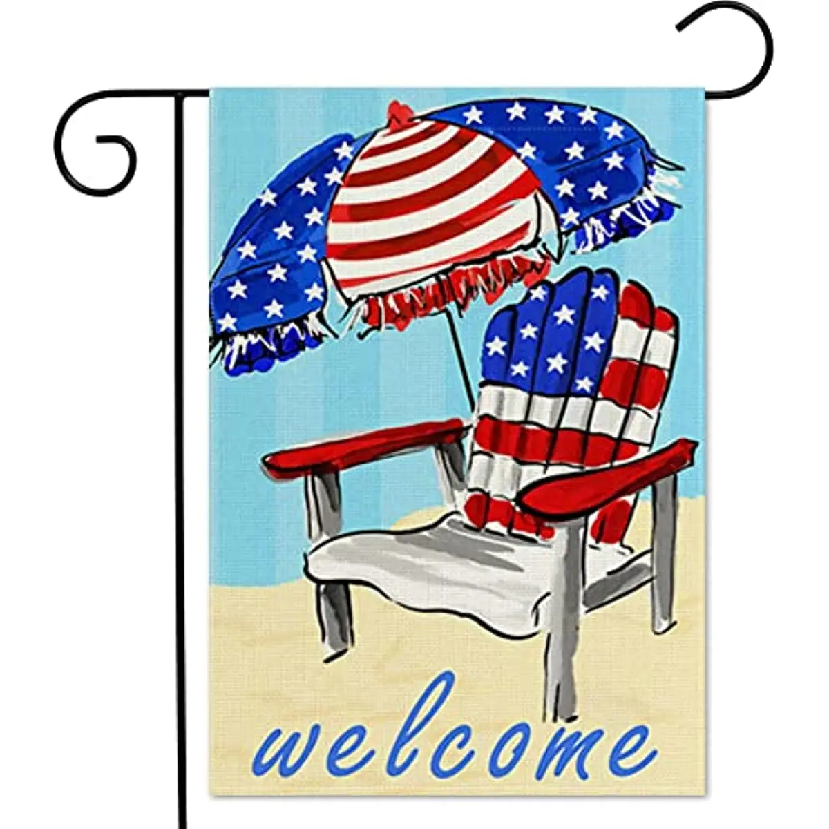 New Garden Flags for Independence Day, Small Yard Flag for Holiday Outdoor Decorations, Summer Yard Banners for Outside
New Garden Flags for Independence Day, Small Yard Flag for Holiday Outdoor Decorations, Summer Yard Banners for Outside