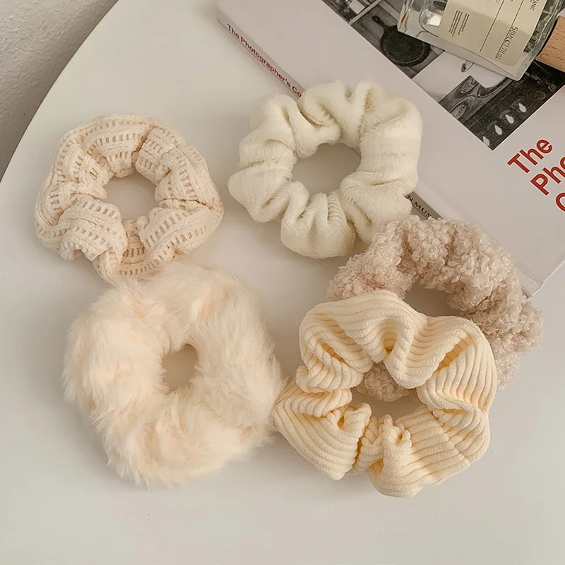 Fashion Korean Furry Scrunchies White Rubber Bands For Women Girls Elastic Hair Band Ponytail Holder Hair Rope Hair Accessories
Fashion Korean Furry Scrunchies White Rubber Bands For Women Girls Elastic Hair Band Ponytail Holder Hair Rope Hair Accessories