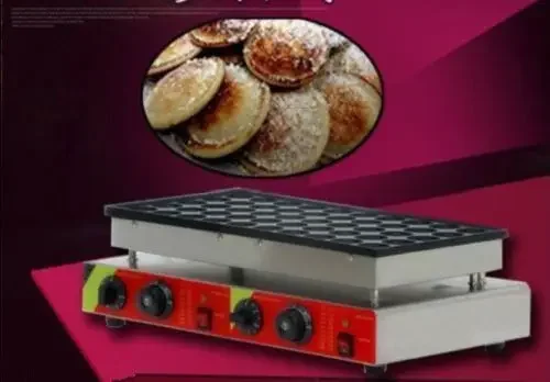 

50 holes 110v 220v Electric Dutch Pancakes Poffertjes Maker Waffle Making Machine Cake Baker A ya s328