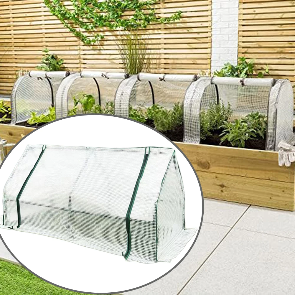 1pc Greenhouse Cover Small Grow Tunnel Outdoor Garden Greenhouse Reinforced For Temperature Regulation And Efficient Pollination
1pc Greenhouse Cover Small Grow Tunnel Outdoor Garden Greenhouse Reinforced For Temperature Regulation And Efficient Pollination