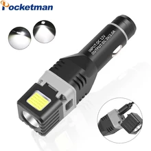 Multi-Function XPG+COB LED Flashlight USB Rechargeable Waterproff Portable Flashlight 4 Modes with Battery Torch Working Lamp
Multi-Function XPG+COB LED Flashlight USB Rechargeable Waterproff Portable Flashlight 4 Modes with Battery Torch Working Lamp