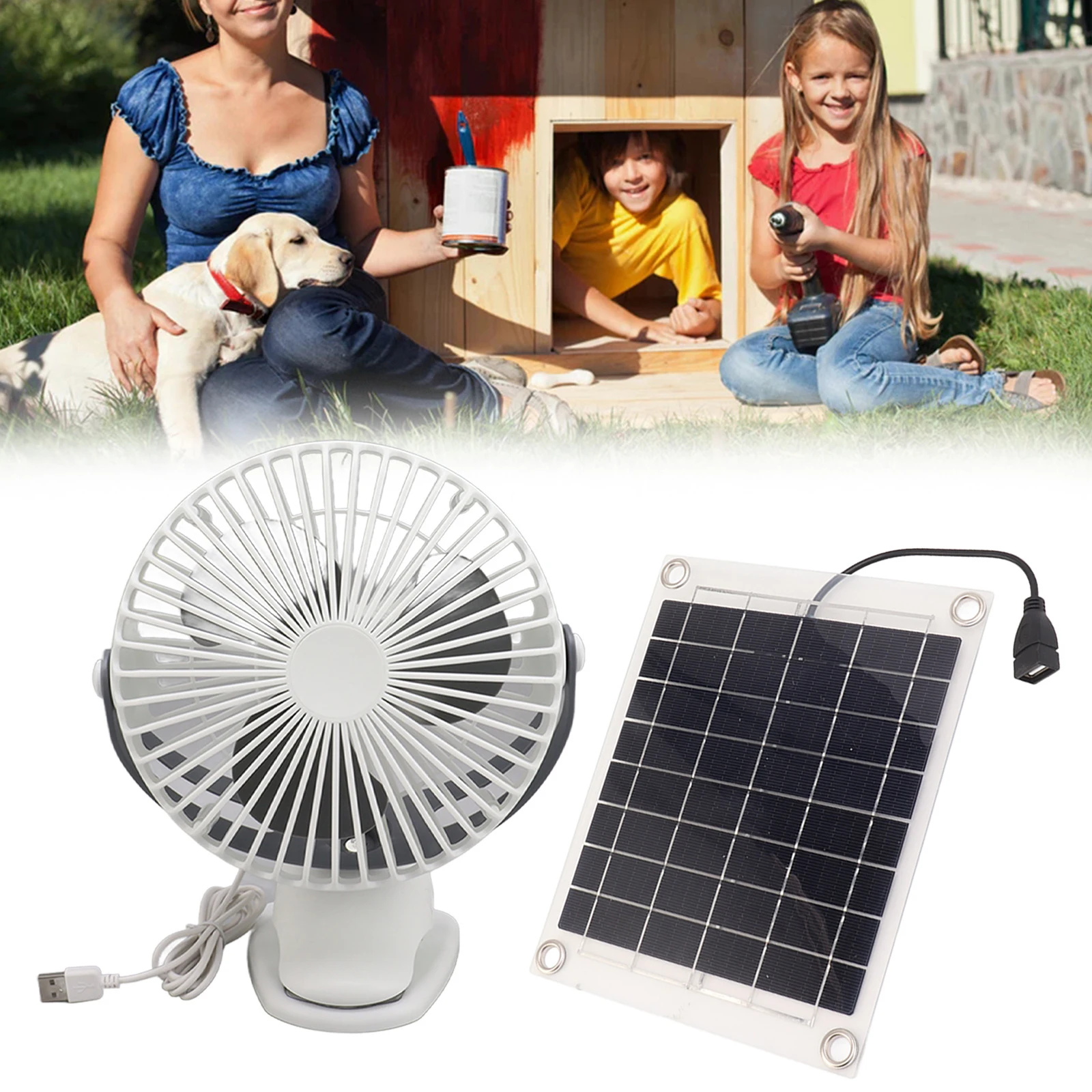Mini Solar Panel Powered Ventilator Fan Portable 5V 10W Greenhouse Solar Exhaust Fan For Office Outdoor Dog Chicken House
Mini Solar Panel Powered Ventilator Fan Portable 5V 10W Greenhouse Solar Exhaust Fan For Office Outdoor Dog Chicken House