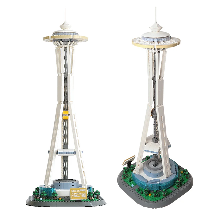 2023 City Architecture Building Blocks Space Needle Seattle Washington United States Tower MOC Construction Toys For Adult Gifts
2023 City Architecture Building Blocks Space Needle Seattle Washington United States Tower MOC Construction Toys For Adult Gifts