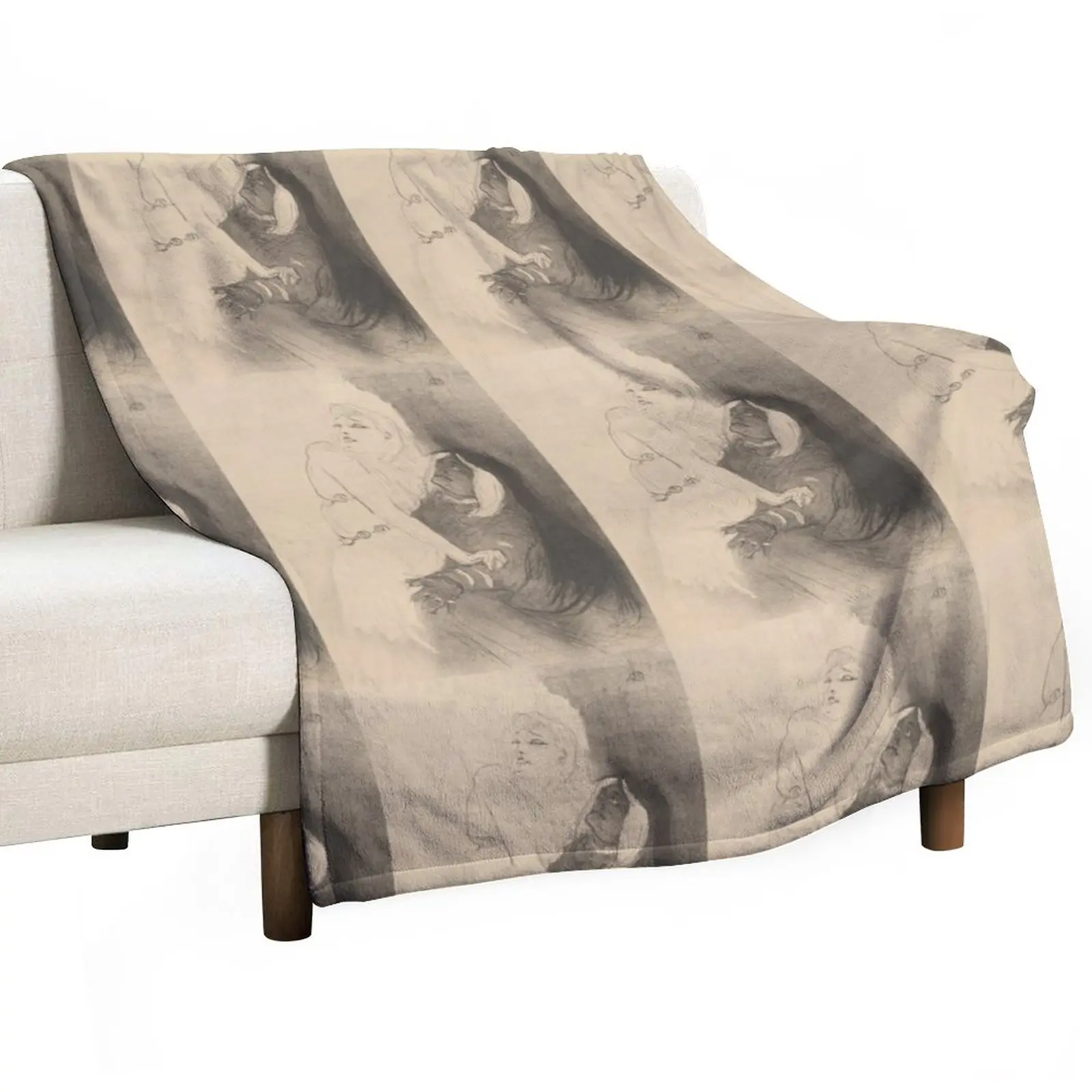 Henri de Toulouse-Lautrec 1894 Sarah Bernhardt in Phedre Throw Blanket sofa Decorative Blankets
Henri de Toulouse-Lautrec 1894 Sarah Bernhardt in Phedre Throw Blanket sofa Decorative Blankets