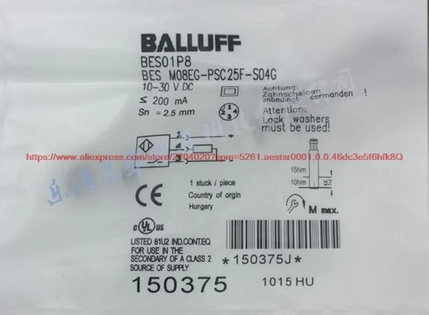 Новинка 100%, док-станция BES M08EG-PSC25F-S04G, Бесконтактный переключатель M8, поворот 12, штепсельная вилка PNP, датчик 10-30 в
Новинка 100%, док-станция BES M08EG-PSC25F-S04G, Бесконтактный переключатель M8, поворот 12, штепсельная вилка PNP, датчик 10-30 в