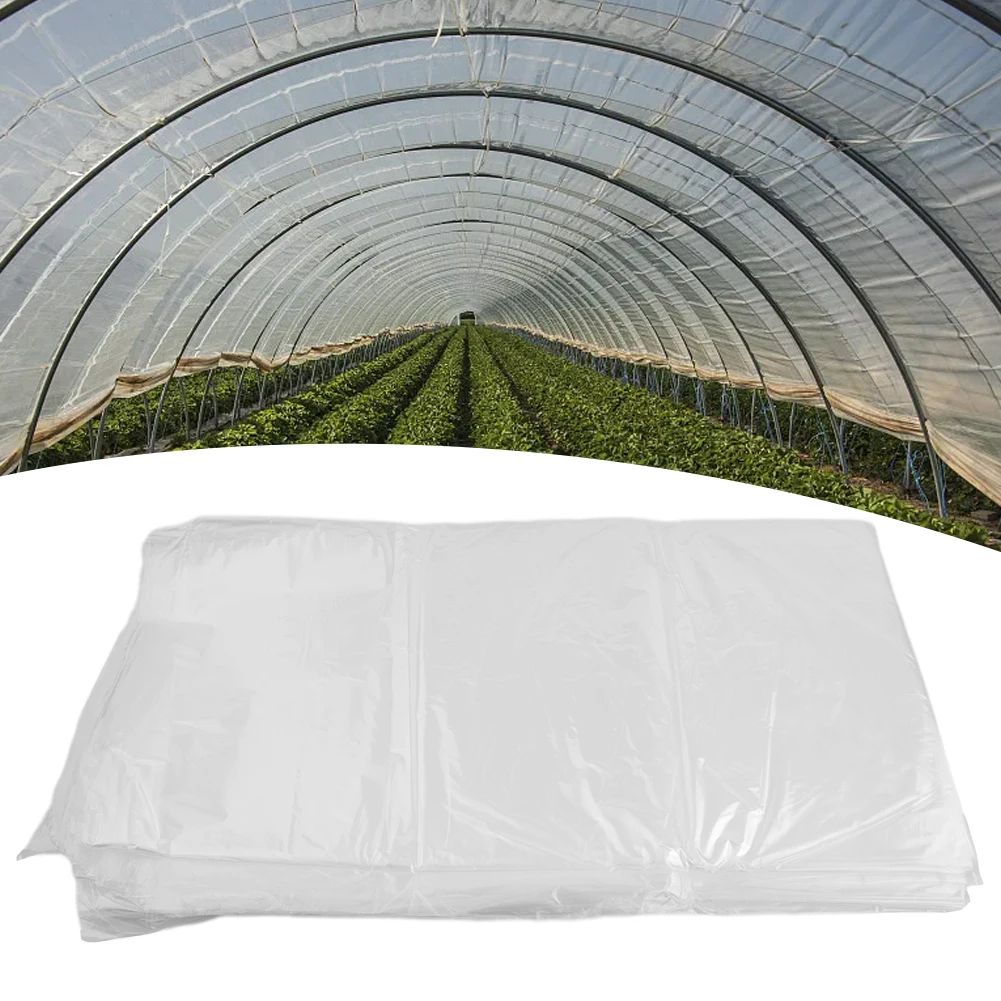 2*1/5/10M Clear Plastic Greenhouse Poly Film Polytunnel Poly Hot House Cover LENGT For Gardeners Growers And Farmers
2*1/5/10M Clear Plastic Greenhouse Poly Film Polytunnel Poly Hot House Cover LENGT For Gardeners Growers And Farmers