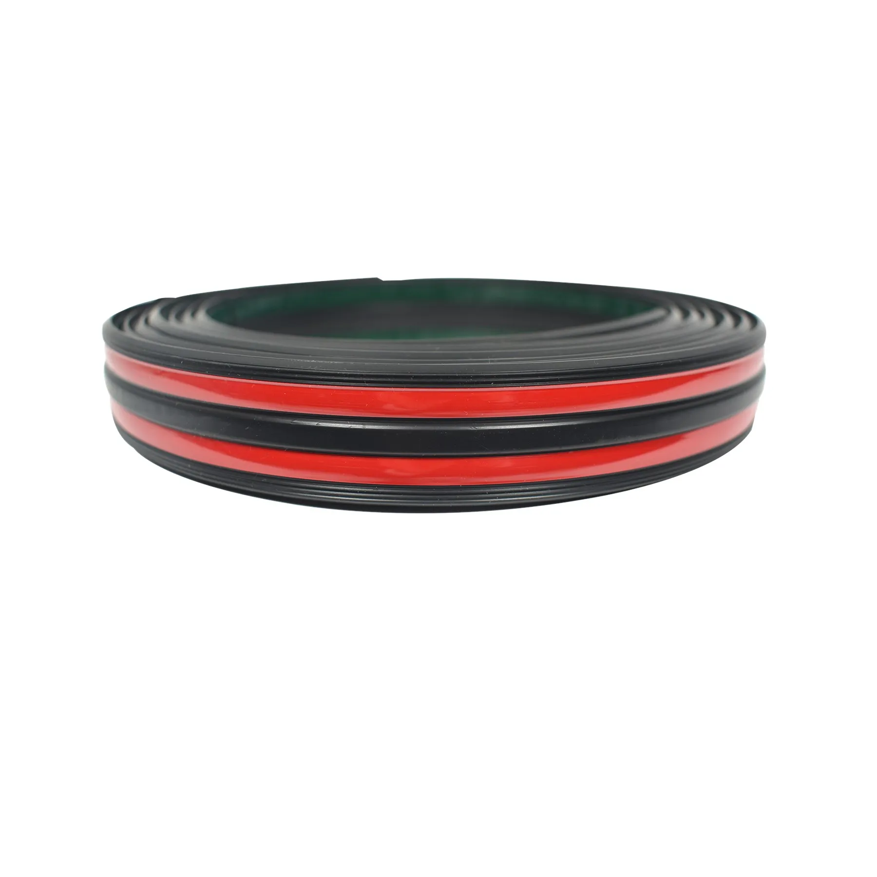 Red Black Double Corrugated Nickel Plating Bumper Blinds Strip 28 mm 1 Metre | Автомобили и мотоциклы