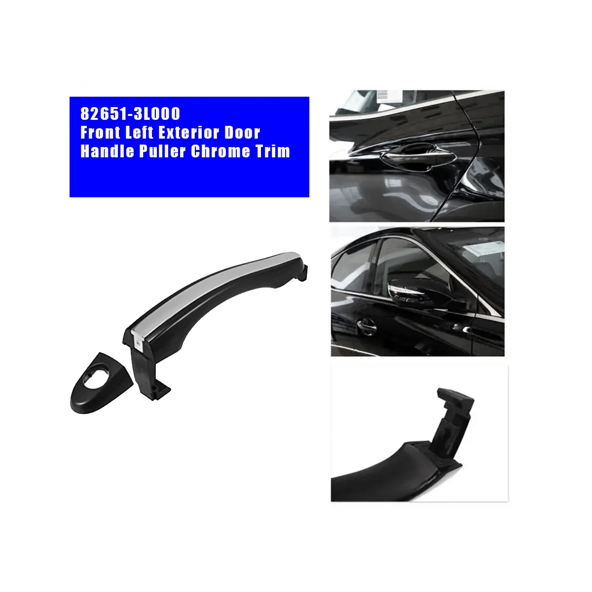 82651-3L000 передняя левая внешняя дверная ручка для Hyundai Azera 2006-2011, ручка для съемника наружной двери, хромированная отделка 826513L000
82651-3L000 передняя левая внешняя дверная ручка для Hyundai Azera 2006-2011, ручка для съемника наружной двери, хромированная отделка 826513L000
