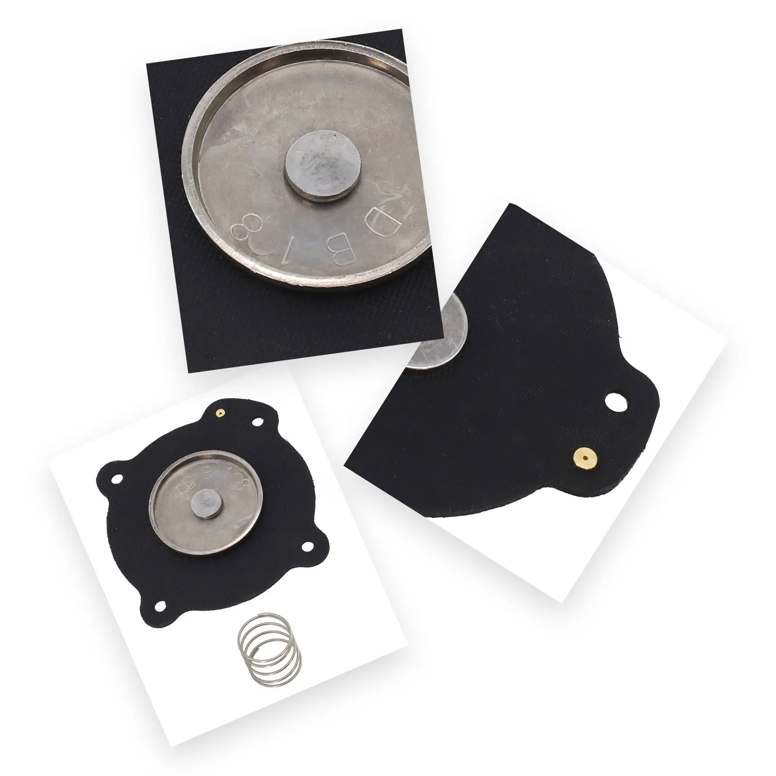 

DB18 Diaphragm Repair Kit For Mecair Pulse Jet Valve VNP208 VEM208 VNP224 VEM224 VNP308 VEM308 VNP408 VEM408 VNP608 Parts