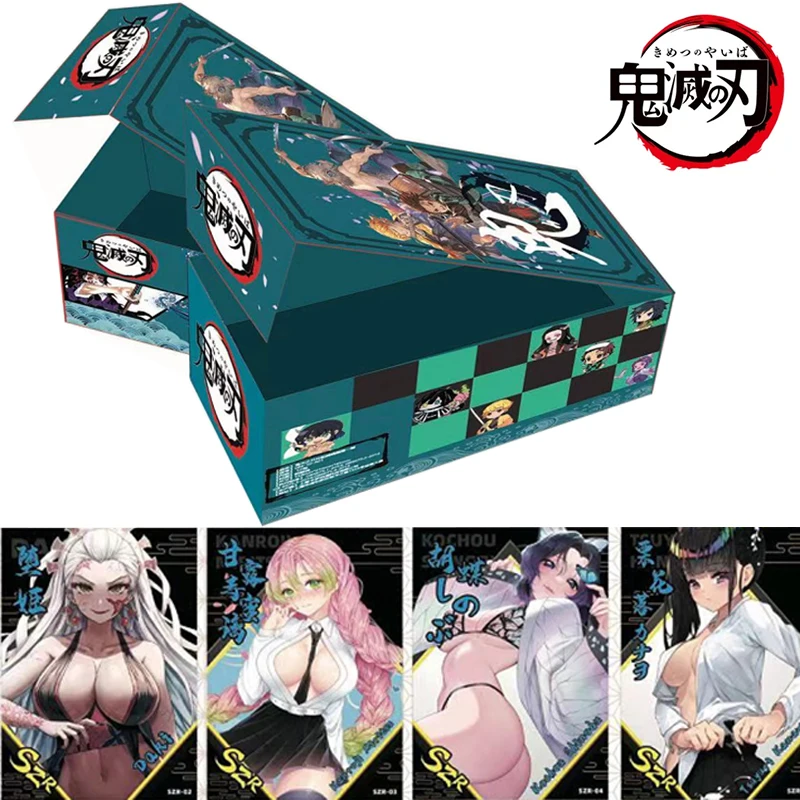 New Demon Slayer Anime Cards Kamado Tanjirou Kochou Shinobu Characters Children Board Games Collection Card Gift
New Demon Slayer Anime Cards Kamado Tanjirou Kochou Shinobu Characters Children Board Games Collection Card Gift