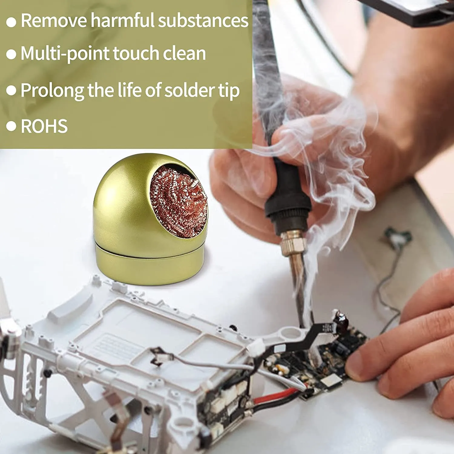 Tool Solder Iron Tip Dross Cleaner Tools Replacement Soldering Spare Welding 60mm Accessories Cleaning Steel Ball
Tool Solder Iron Tip Dross Cleaner Tools Replacement Soldering Spare Welding 60mm Accessories Cleaning Steel Ball