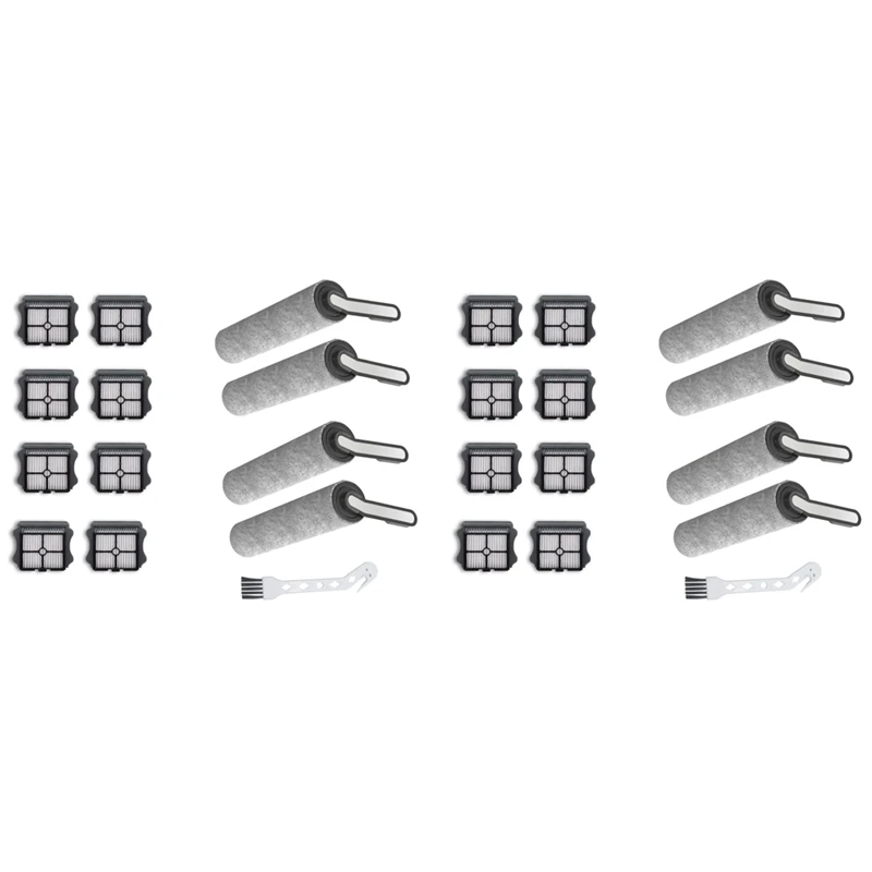 2 Set Replacement Brush Roller And Vacuum HEPA Filter For Tineco Floor ONE S5 Cordless Wet Dry Vacuum Cleaner
2 Set Replacement Brush Roller And Vacuum HEPA Filter For Tineco Floor ONE S5 Cordless Wet Dry Vacuum Cleaner