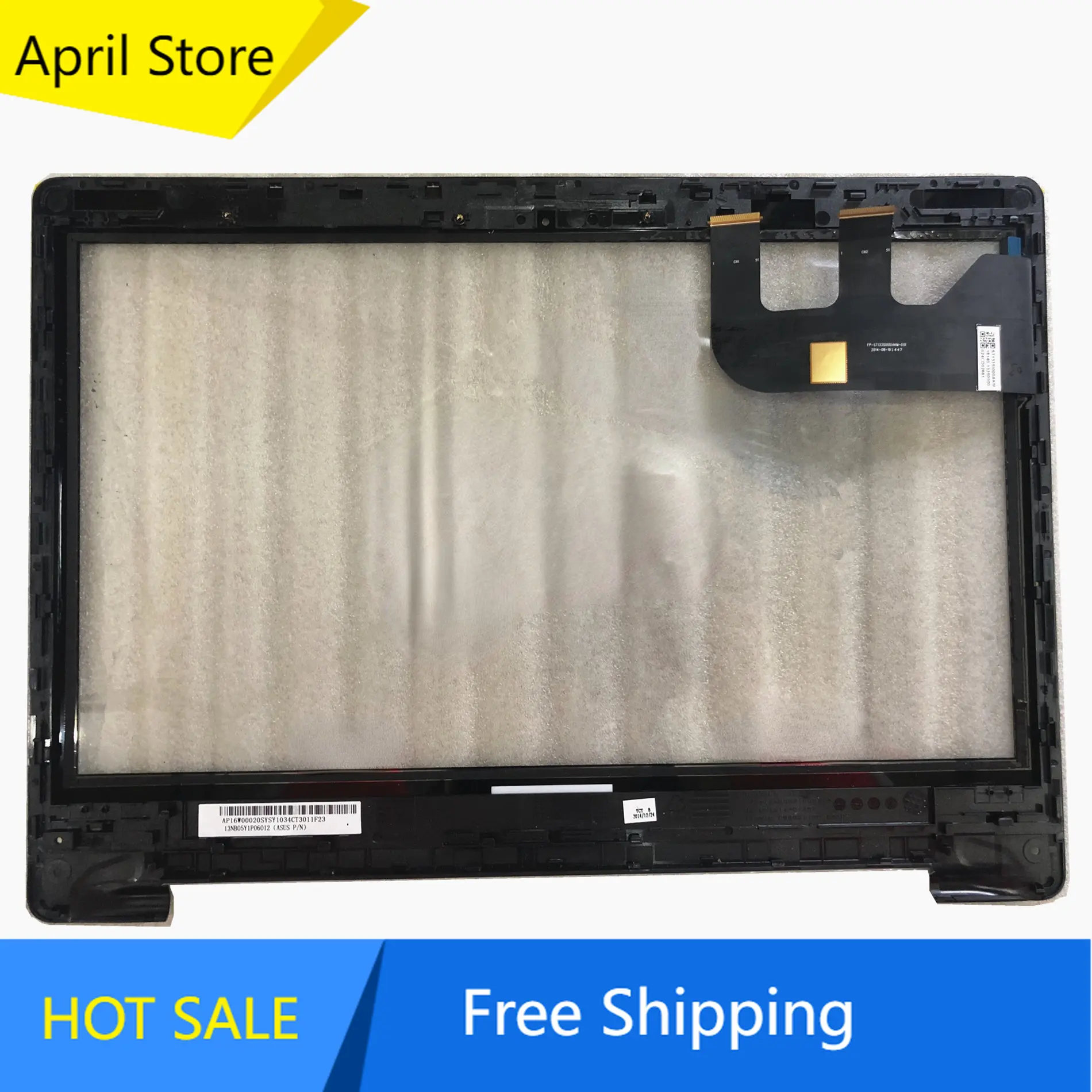 13.3''Laptop LCD Touch Screen fit Asus TP300 TP300LA TP300LD FP-ST133Sl000AKM-01X With Frame 51 Pins
13.3''Laptop LCD Touch Screen fit Asus TP300 TP300LA TP300LD FP-ST133Sl000AKM-01X With Frame 51 Pins
