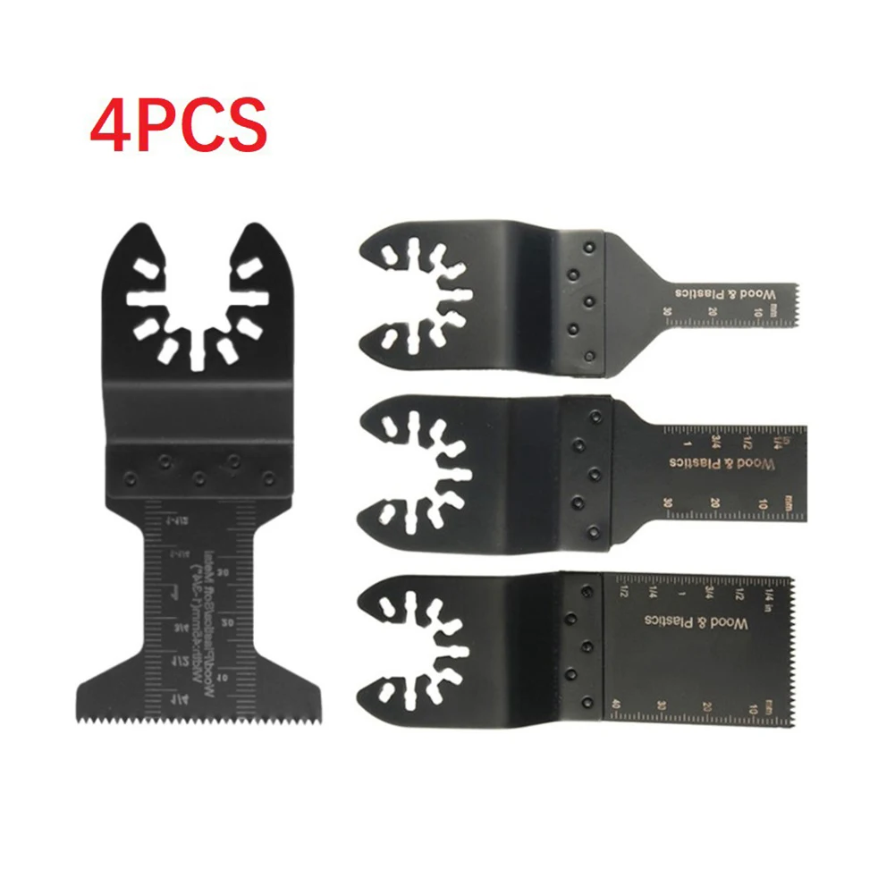 4PCS 10/20/34/45mm Oscillating Saw Blades Renovator Multi-Tool Blades Set Cutter For Metal Wood Plastic Power Cutting Tool Parts
4PCS 10/20/34/45mm Oscillating Saw Blades Renovator Multi-Tool Blades Set Cutter For Metal Wood Plastic Power Cutting Tool Parts