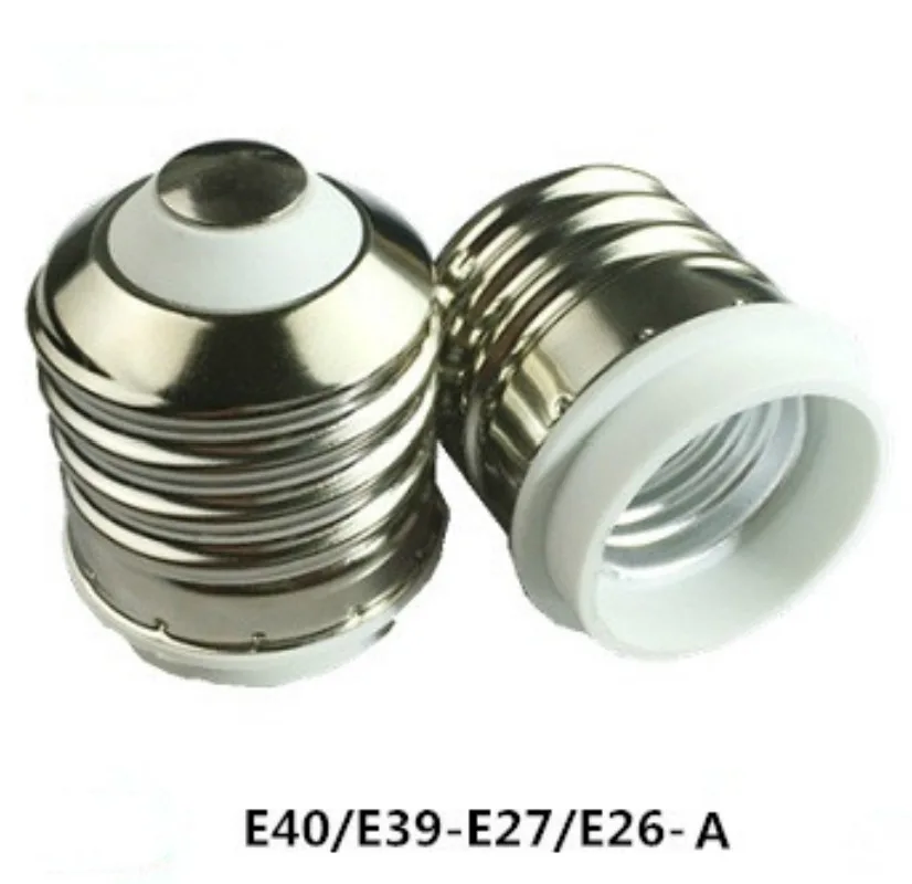 LED Adapter E40 To E27 Lamp Holder Converter Socket Light Bulb Lamp Holder Adapter Plug Extender Led Light High Quality
LED Adapter E40 To E27 Lamp Holder Converter Socket Light Bulb Lamp Holder Adapter Plug Extender Led Light High Quality