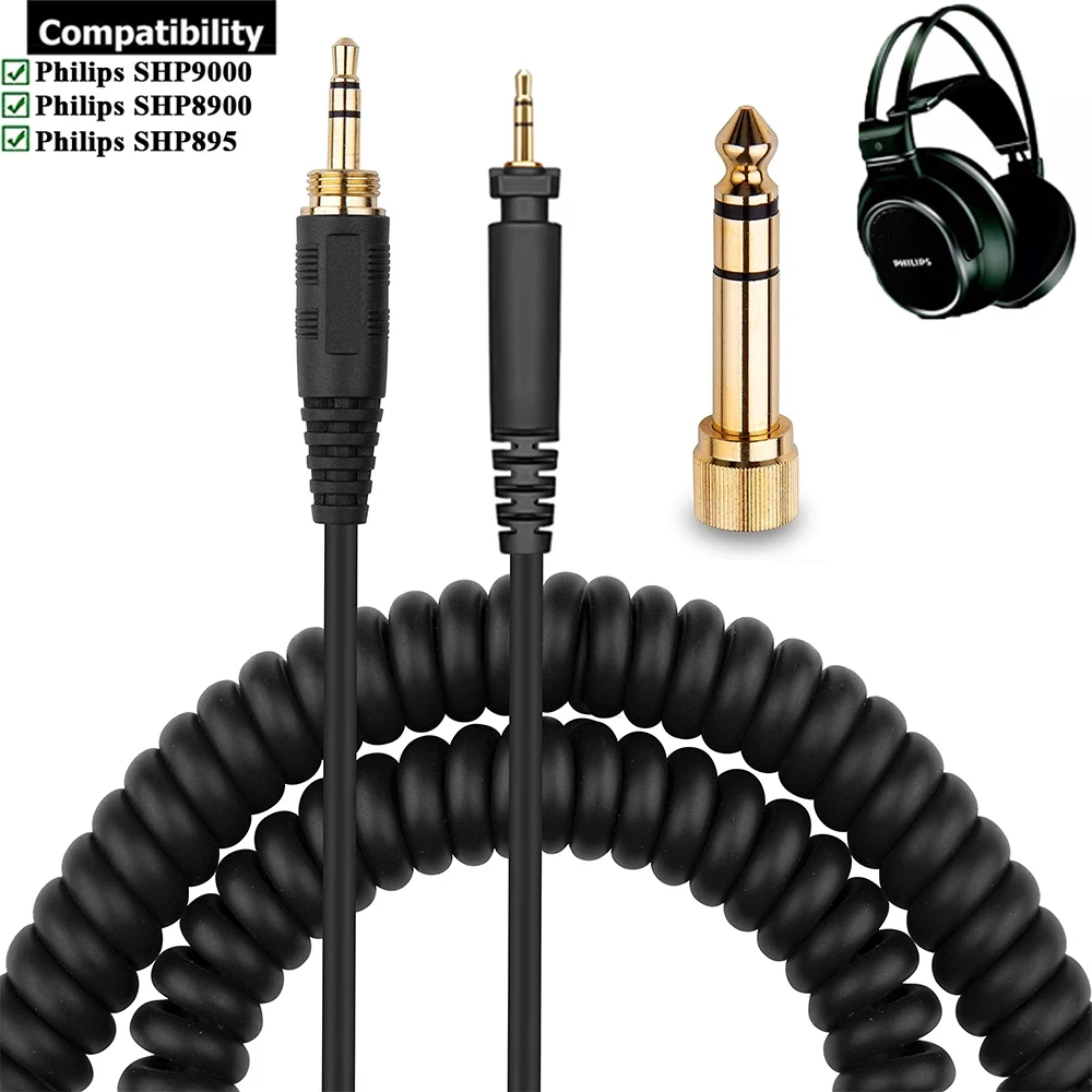 Спиральный удлинитель для наушников Philips SHP9000 SHP8900 SHP895 SHP 6,35 9000 8900, 895 мм
Спиральный удлинитель для наушников Philips SHP9000 SHP8900 SHP895 SHP 6,35 9000 8900, 895 мм