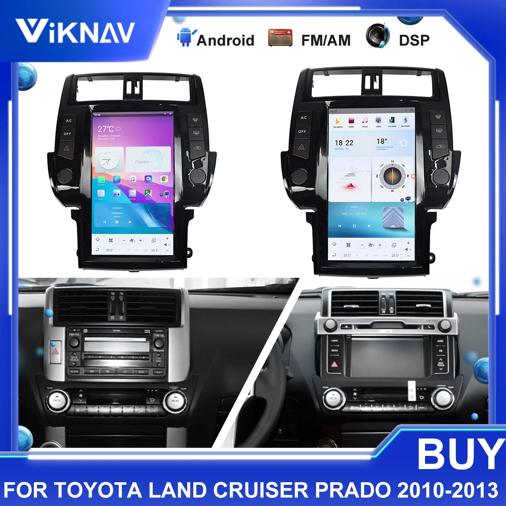 13.6 Inch Car Radio For Toyota Land Cruiser Prado 150 2010-2013 Android Radio Multimedia Player Auto Stereo GPS Navigation
13.6 Inch Car Radio For Toyota Land Cruiser Prado 150 2010-2013 Android Radio Multimedia Player Auto Stereo GPS Navigation