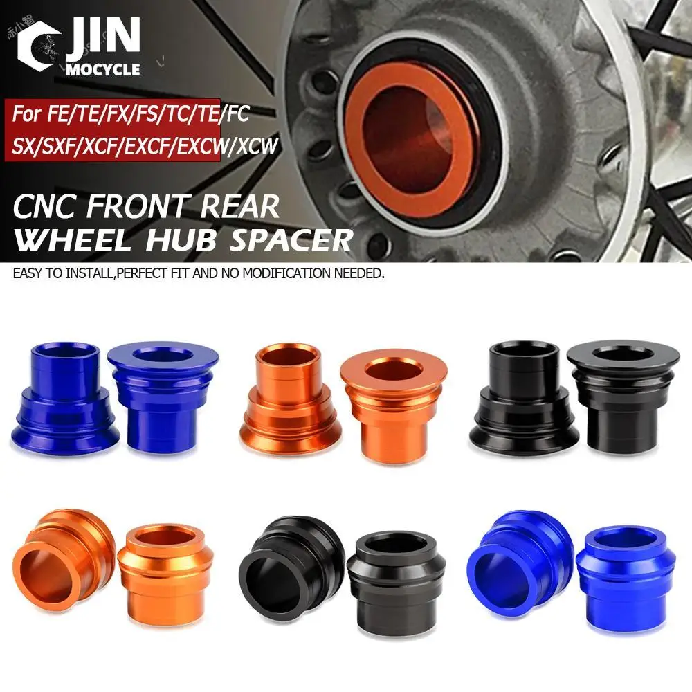 

For K-T-M EXC 300 200 EXC-F 350 450 500 530 EXCF EXCW XCW SMR 2003-2015 SX 125 SXF 250 XCF 2003-2012 Front Rear Wheel Hub Spacer