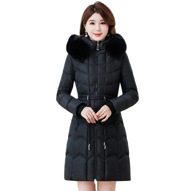 Long Ladies Warm Cotton-padded 2023 Winter New Slim Fashion Joker Temperament Hooded Loose Casual Coat Female Tide.
Long Ladies Warm Cotton-padded 2023 Winter New Slim Fashion Joker Temperament Hooded Loose Casual Coat Female Tide.