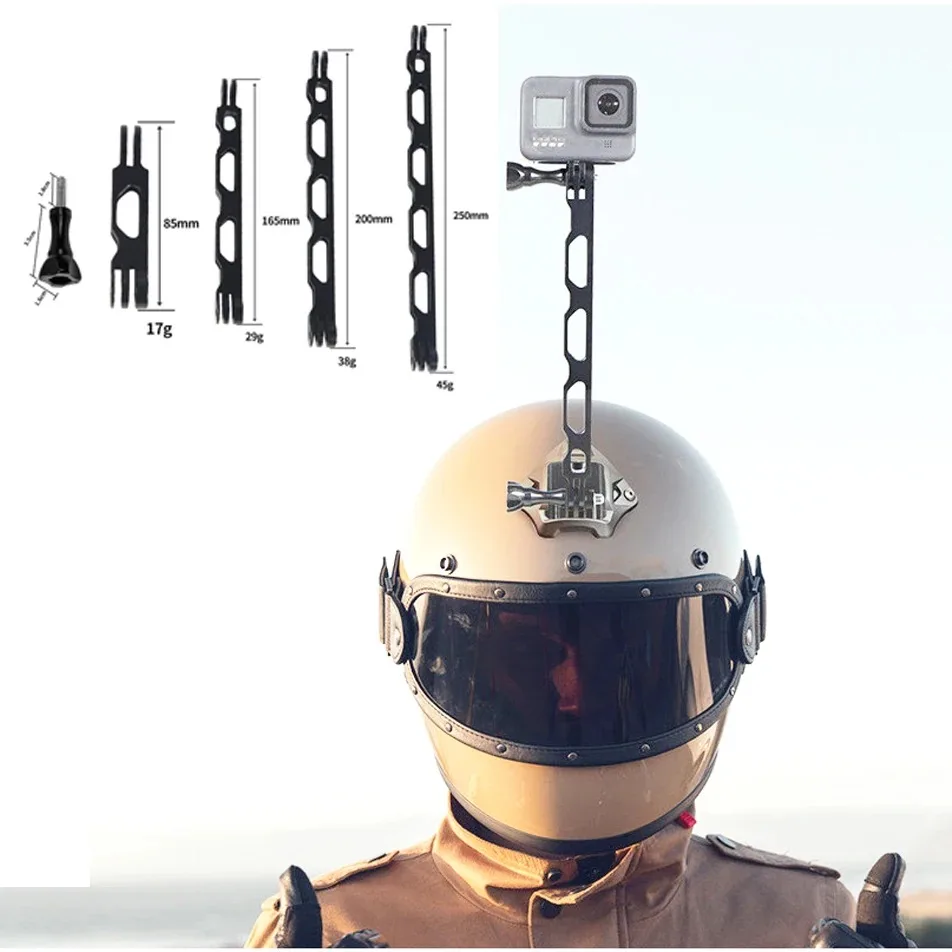 Selfie Helmet Stick Extension Arm Mount Tripod Adapter Aluminum Alloy for GoPro Hero 11 10 9 insta360 X3 DJI Action Bracket
Selfie Helmet Stick Extension Arm Mount Tripod Adapter Aluminum Alloy for GoPro Hero 11 10 9 insta360 X3 DJI Action Bracket