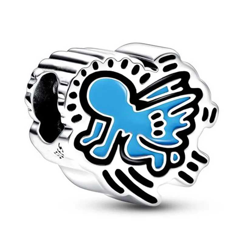 Original Moments Blue Baby Angel Bead Charm Fit Pan 925 Sterling Silver Bracelet Bangle Diy Jewelry
Original Moments Blue Baby Angel Bead Charm Fit Pan 925 Sterling Silver Bracelet Bangle Diy Jewelry