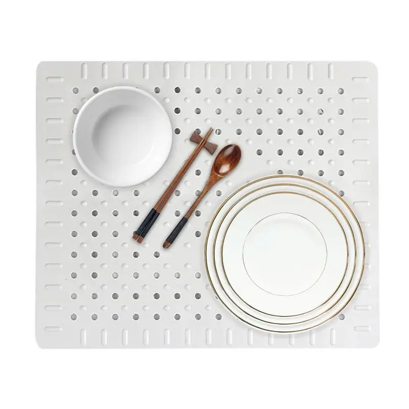 Sink Draining Mat Super Absorbent Large Drain Pad Reusable Sink Pad Protectors Non Slip Heat Resistant Sink Mat For Kitchen
Sink Draining Mat Super Absorbent Large Drain Pad Reusable Sink Pad Protectors Non Slip Heat Resistant Sink Mat For Kitchen