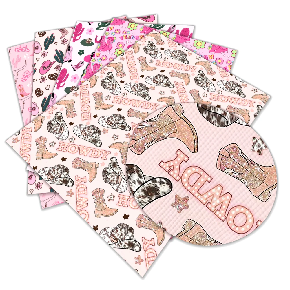 pink Cowboy Girl Cartoon Print Artificial leather DIY Earring Hair Bow Bag Crafts faux Leather 22X30CM 
pink Cowboy Girl Cartoon Print Artificial leather DIY Earring Hair Bow Bag Crafts faux Leather 22X30CM