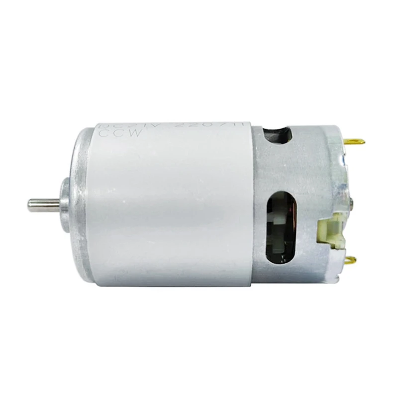 RS775 DC Motor 24V 16400RPM-19000RPM High Torque Mini Motor For Drill Screwdriver, Circular Dual Shaft
RS775 DC Motor 24V 16400RPM-19000RPM High Torque Mini Motor For Drill Screwdriver, Circular Dual Shaft