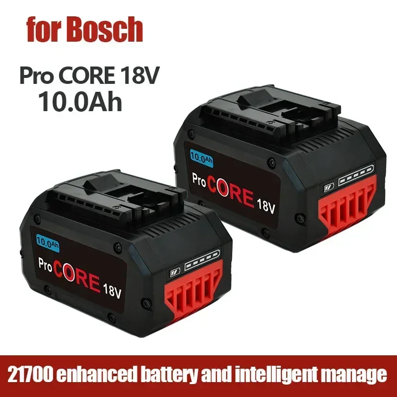 

100% high quality 18V 10.0Ah Lithium-Ion Replacement Battery GBA18V80 for Bosch 18 Volt MAX Cordless Power Tool Drills