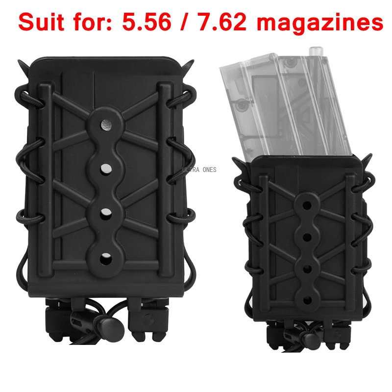 Tactical Magazine Pouch 5.56 / 7.62 Magazines Molle Fast Mag Pouches Hunting Shooting Airsoft Rifle Belt Clip Attach Mag Carrier
Tactical Magazine Pouch 5.56 / 7.62 Magazines Molle Fast Mag Pouches Hunting Shooting Airsoft Rifle Belt Clip Attach Mag Carrier
