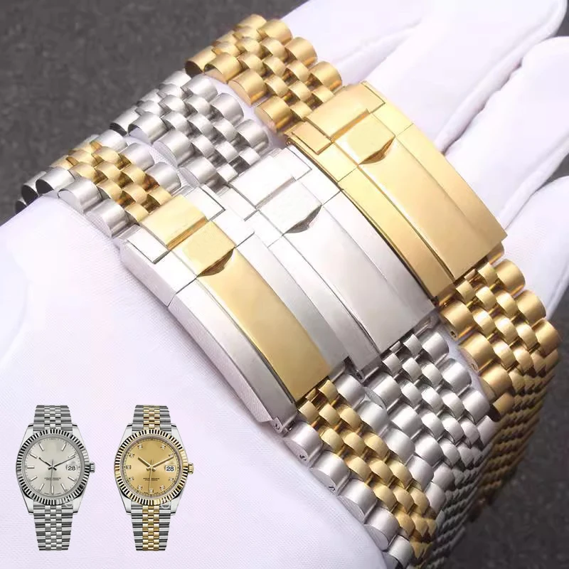 Ремешки для часов Rolex DAYTONA SUBMARINER SUP GMT DATEJUST твердый ремешок из нержавеющей стали аксессуары для часов браслет-цепочка для часов
Ремешки для часов Rolex DAYTONA SUBMARINER SUP GMT DATEJUST твердый ремешок из нержавеющей стали аксессуары для часов браслет-цепочка для часов