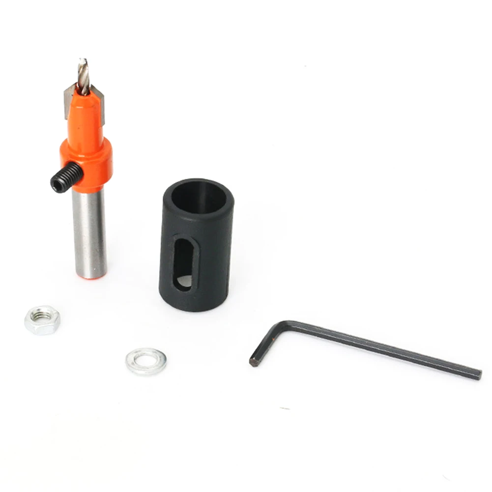 Countersink Drill Bit Counter-bore Drill Bit Drill Stopper 10pcs/set Alloy Steel Orange Steel Garden Power Tools
Countersink Drill Bit Counter-bore Drill Bit Drill Stopper 10pcs/set Alloy Steel Orange Steel Garden Power Tools