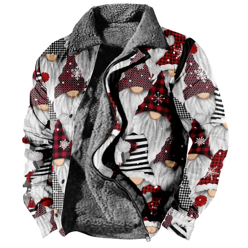 New Christmas Collection Collection J Personalized Casual Print Long Sleeve Zipper Sweater Polo Collar Cotton Coat Winter a07
New Christmas Collection Collection J Personalized Casual Print Long Sleeve Zipper Sweater Polo Collar Cotton Coat Winter a07