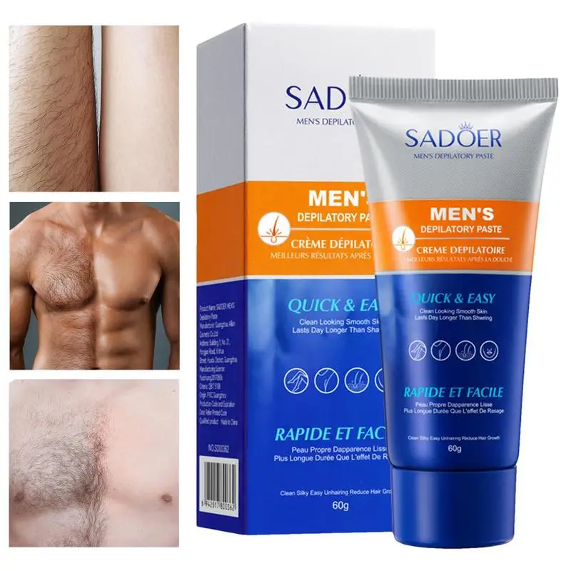 

Painless Fast-Acting Hair Removal Depilatory Cream For Armpit Legs Body Painless Facial Stop Hair Growth Unisex Non-Irritating