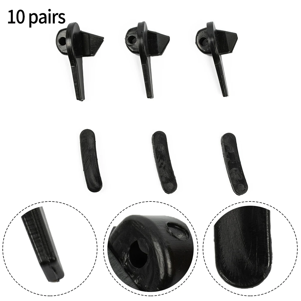 

10 Pairs Tyre Disassembly Head Tire Changer Black Mount Demount Bird Head Bead Breaker Tyre Disassembly Tool Car Accessories