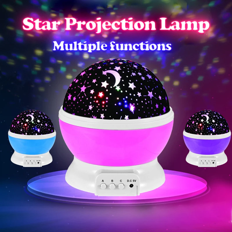 Rotating Night Light Projector Lamp Starry Sky Star Unicorn Children Kids Baby Sleep Romantic Led Projection Lamp USB/AA Battery
Rotating Night Light Projector Lamp Starry Sky Star Unicorn Children Kids Baby Sleep Romantic Led Projection Lamp USB/AA Battery