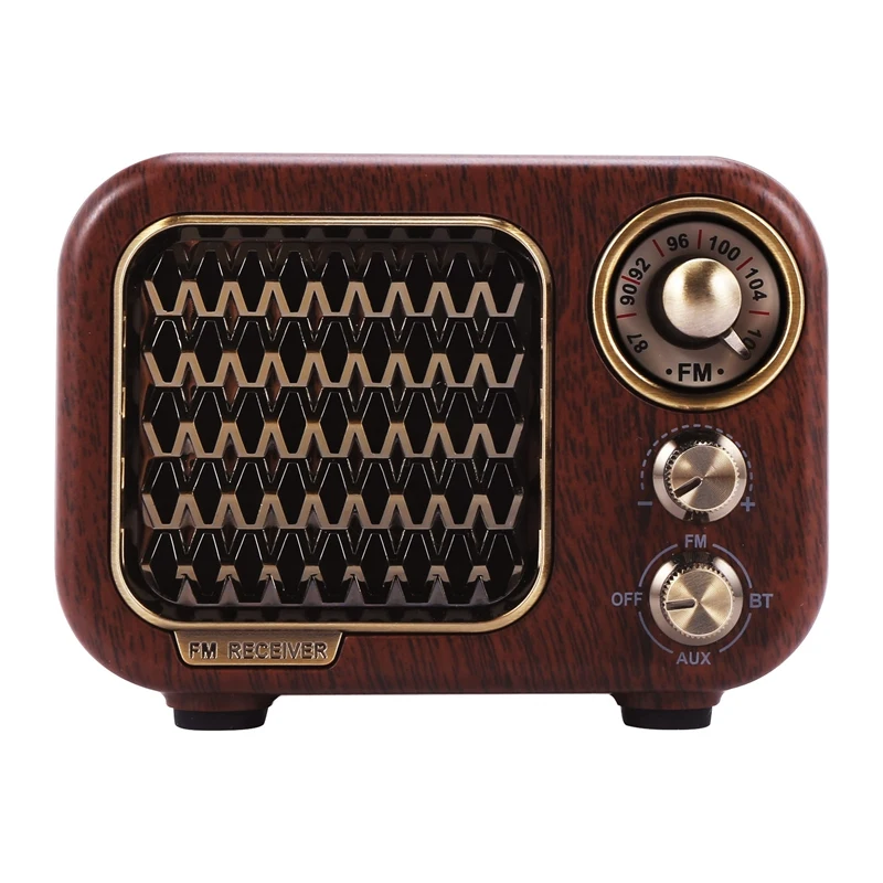 FM Small Retro Radio With Bluetooth, Nostalgic Radio With 1100Mah Rechargeable Battery, Support AUX/TF Card/Bluetooth
FM Small Retro Radio With Bluetooth, Nostalgic Radio With 1100Mah Rechargeable Battery, Support AUX/TF Card/Bluetooth