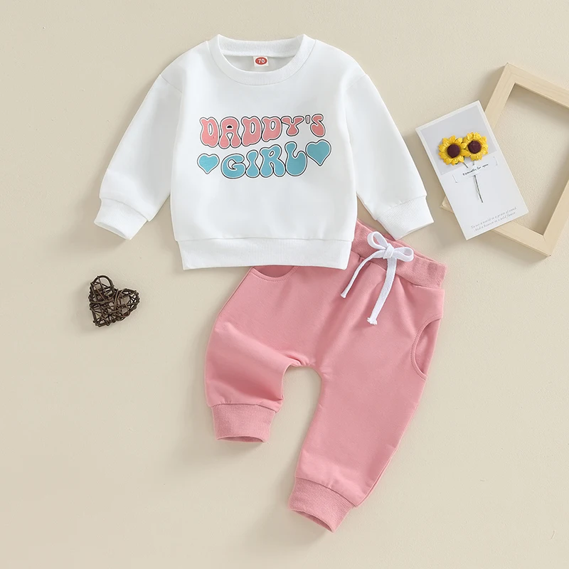 BeQeuewll Toddler Girls 2 Piece Outfit Letter Print Long Sleeve Sweatshirt and Elastic Pants Set Baby Cute Fall Clothes
BeQeuewll Toddler Girls 2 Piece Outfit Letter Print Long Sleeve Sweatshirt and Elastic Pants Set Baby Cute Fall Clothes