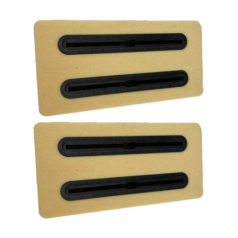 

2X Hydrofoil Rail Box Ride Engine Foil Mount Track Box Pvc Foam Hydrofoil Box(Black)