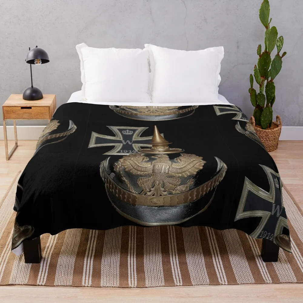 German WWI Icons.. 1914 Iron Cross and Helmet Throw Blanket throw blanket for sofa beautiful blankets
German WWI Icons.. 1914 Iron Cross and Helmet Throw Blanket throw blanket for sofa beautiful blankets
