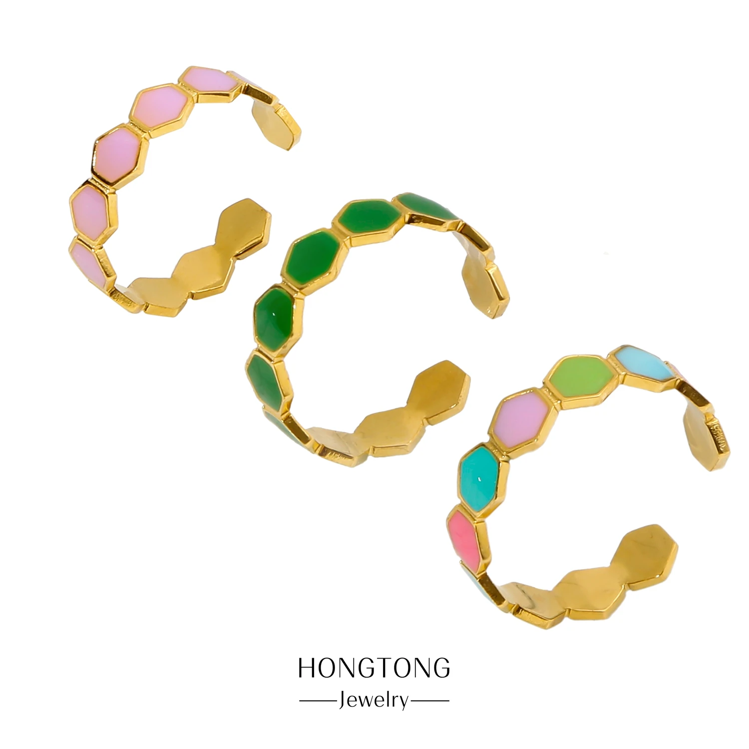 HONGTONG Hexagon Custom 18k Lightweight Custom Fashion Charm European Women's Jewelry Accessory Ring
HONGTONG Hexagon Custom 18k Lightweight Custom Fashion Charm European Women's Jewelry Accessory Ring