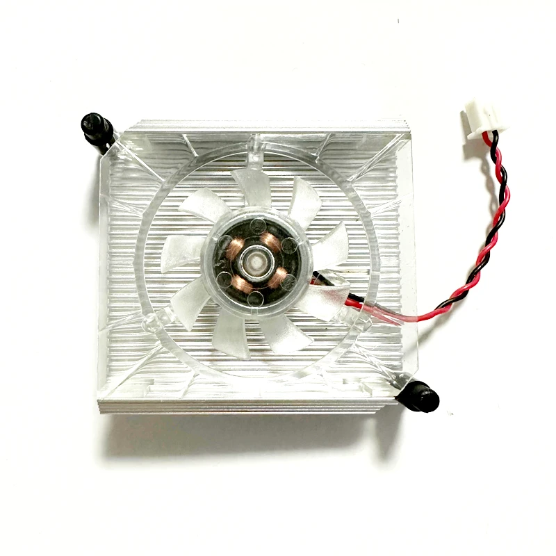 

NEW 60MM 80mm Hole Pitch 60*58*13MM DC12V 0.08A Graphics Card Fan With Heat Sink 2pin