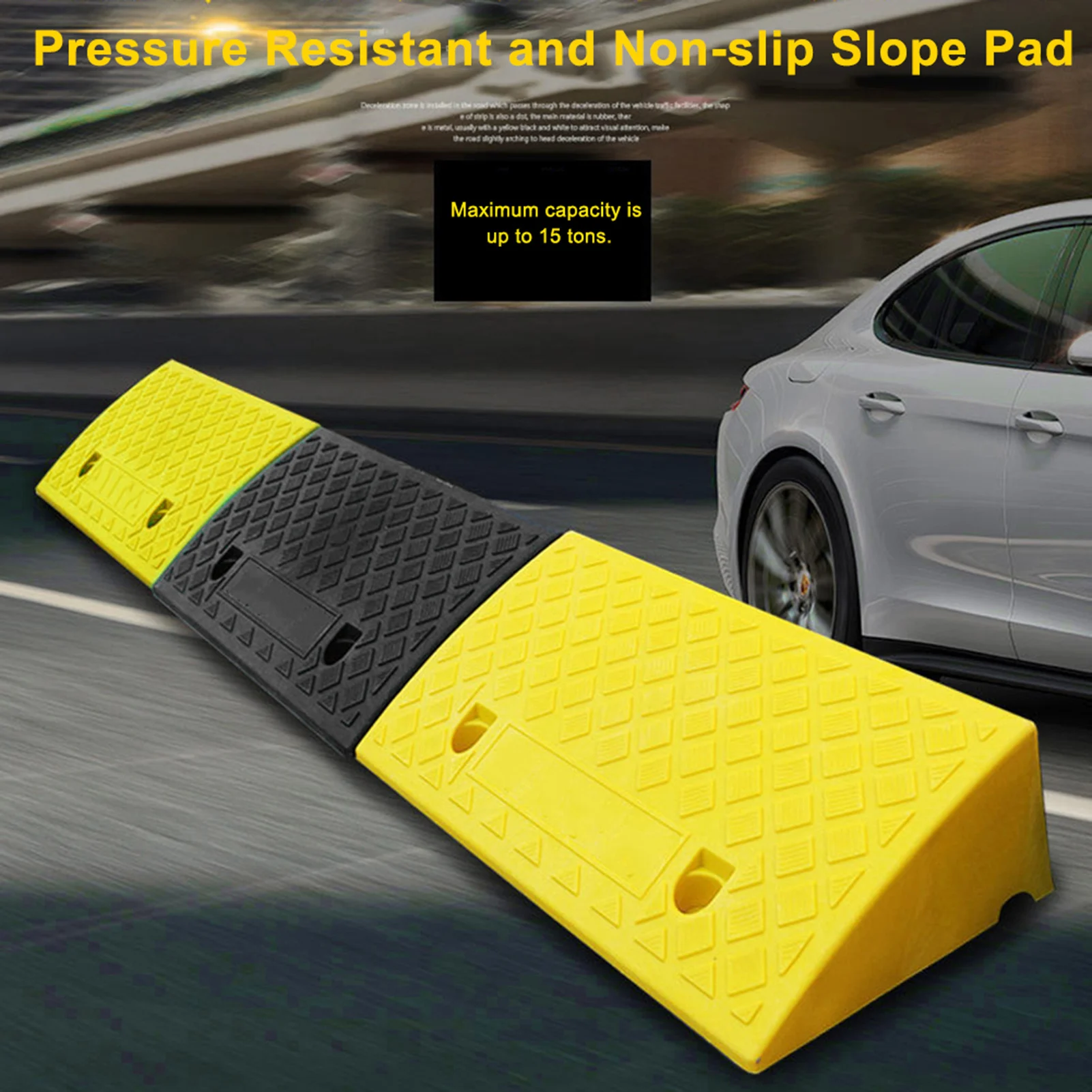 Plastics Curb Ramps Portable Lightweight Heavy Duty Plastics Threshold Portable Ramp Set For Car Bike Motorcycle Wheelchair
Plastics Curb Ramps Portable Lightweight Heavy Duty Plastics Threshold Portable Ramp Set For Car Bike Motorcycle Wheelchair