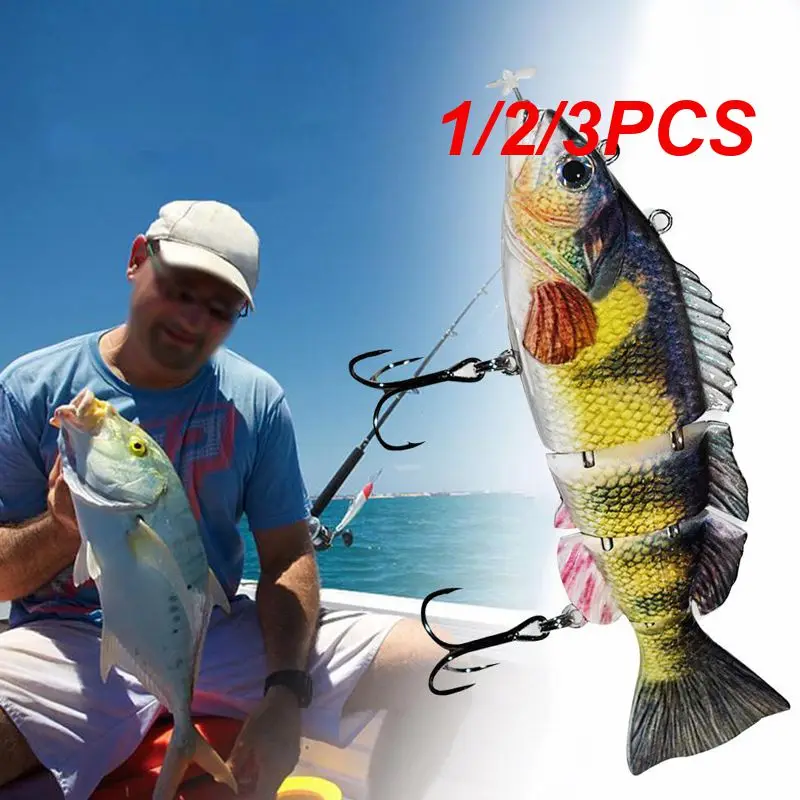 1/2/3PCS lure Robotic Swimming Lure USB Rechargeable LED Light Multi Jointed Swimbait Inteli Self-Propelling Electric Fishing
1/2/3PCS lure Robotic Swimming Lure USB Rechargeable LED Light Multi Jointed Swimbait Inteli Self-Propelling Electric Fishing